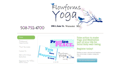 Desktop Screenshot of flowformsyoga.com
